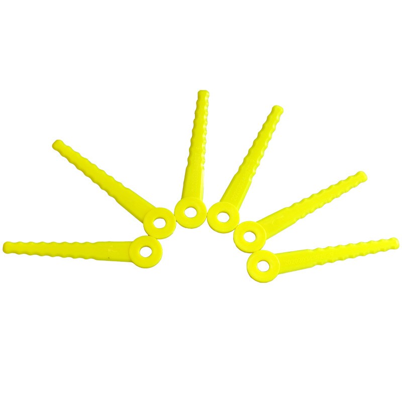 Plastic Blade for L100 Circular Hole Sawtooth Lawn Mower Gar