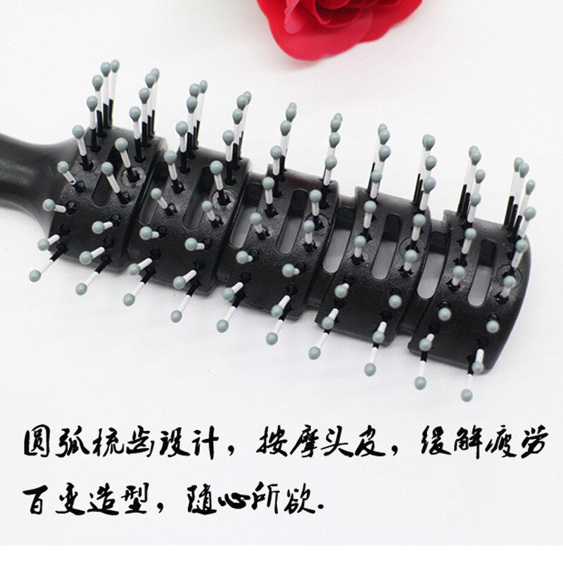 Back Comb Comb for Men 9row Styling Comb Ventilation Comb fo