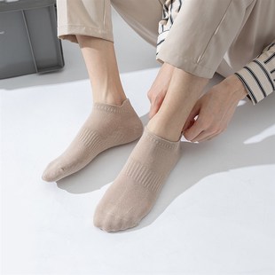 Summer Cotton Socks for Men AntiOdor SweatAbsorbing Mesh Thi