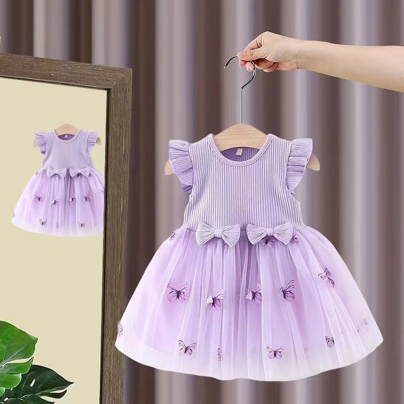 Summer Dress for Girls 2025 Infant Toddler Skirt 013 Years O