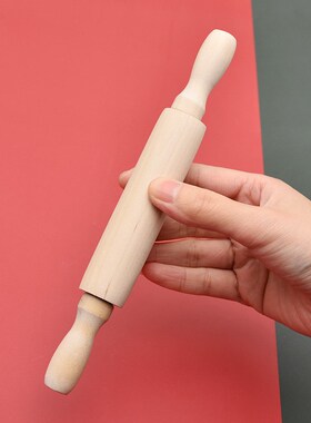 Mini Wooden Roller Pin for Kids NonPainted Small Size for Ho