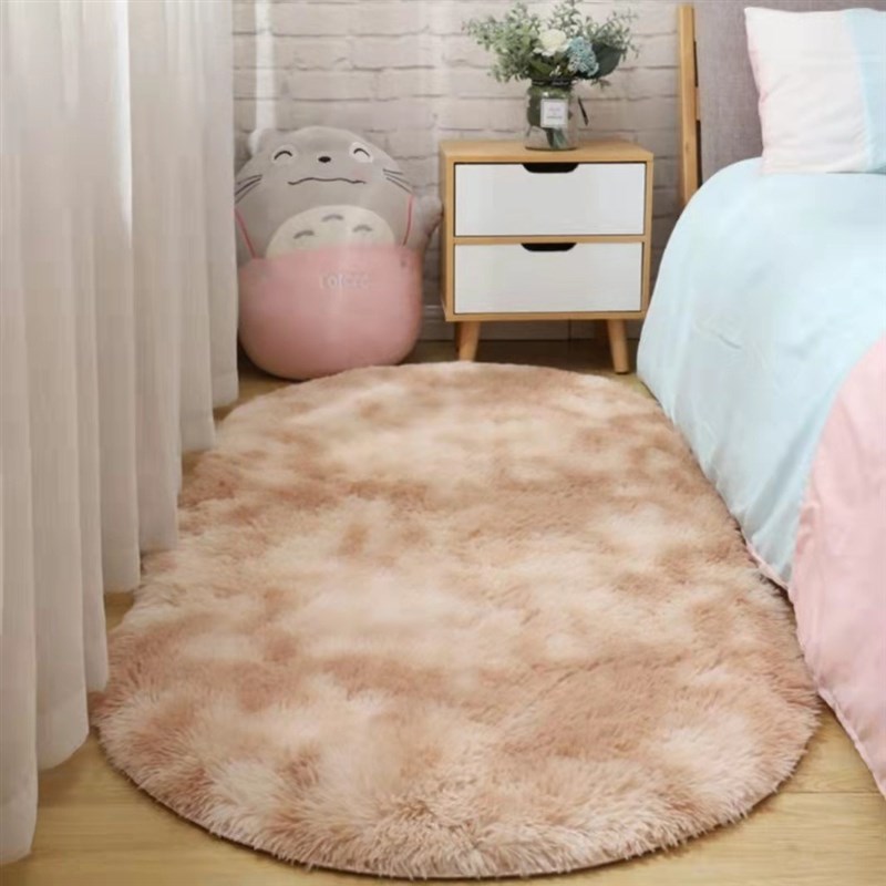 TiedyeinsTiedye Plush Rug SilkFur Ins Style Full Coverage So
