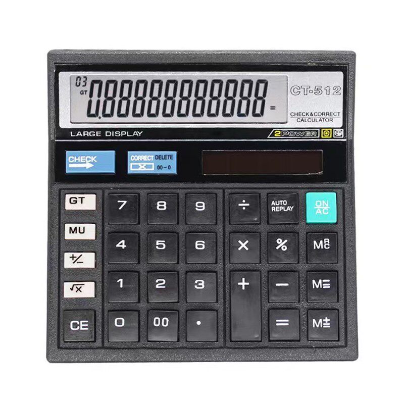 CT512 Calculator Office Computer Multifunction Digital Gift