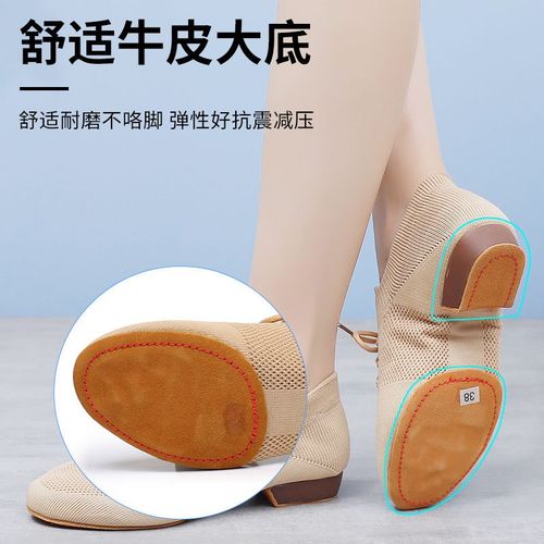 Dance Shoes Low Heel for Kids Adults Jazz Latin Modern Cheer