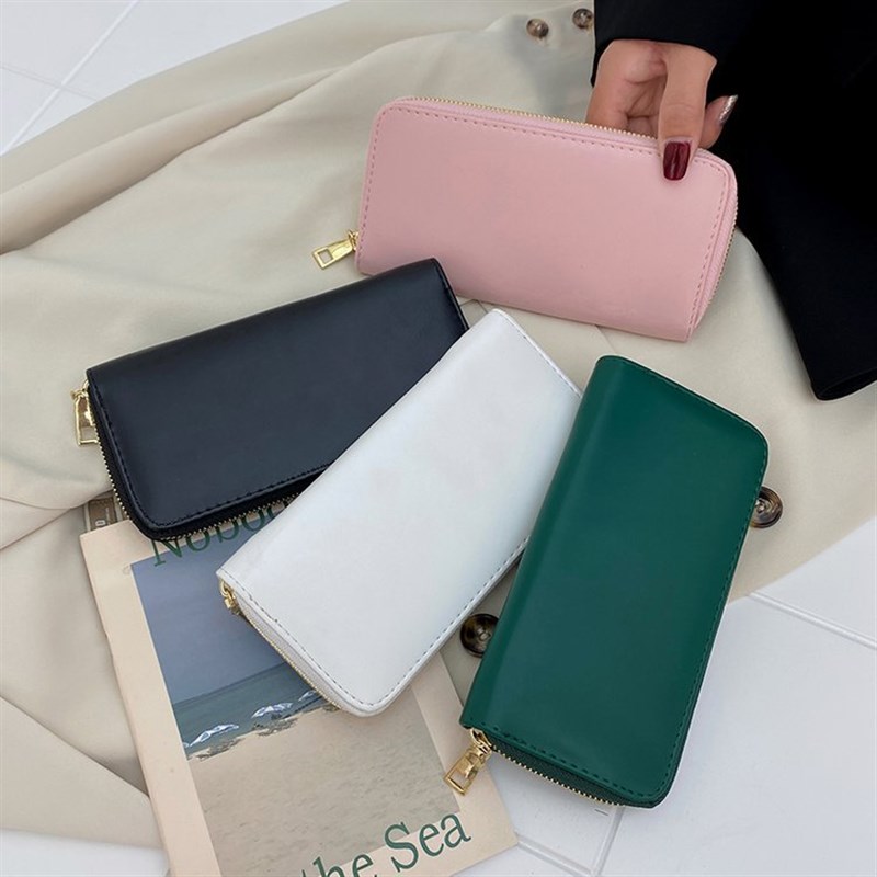 PU Leather Fashion Wallet for Women 2025 Simple Trendy Outdo