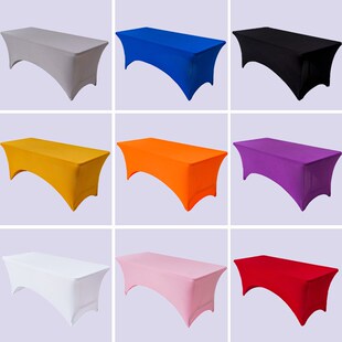 Elastic Table Covers for 4FT 6FT Cocktail Tables Meeting Wed