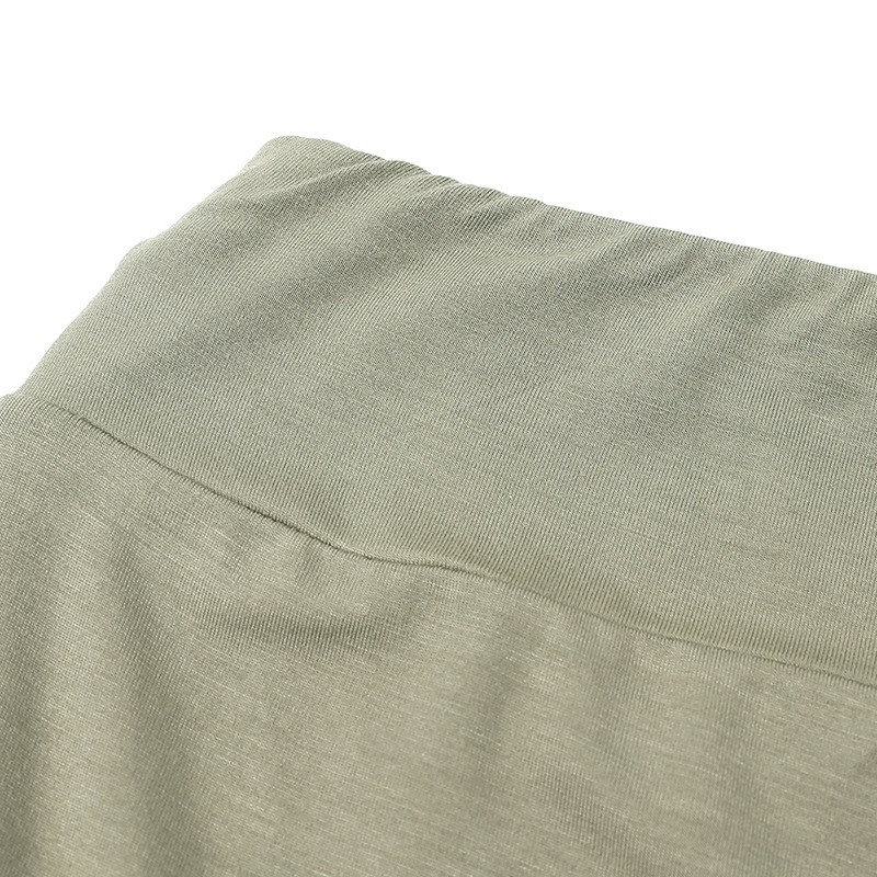 2025 Bamboo Fiber Baby Triangle Shorts High Waist Casual Pan