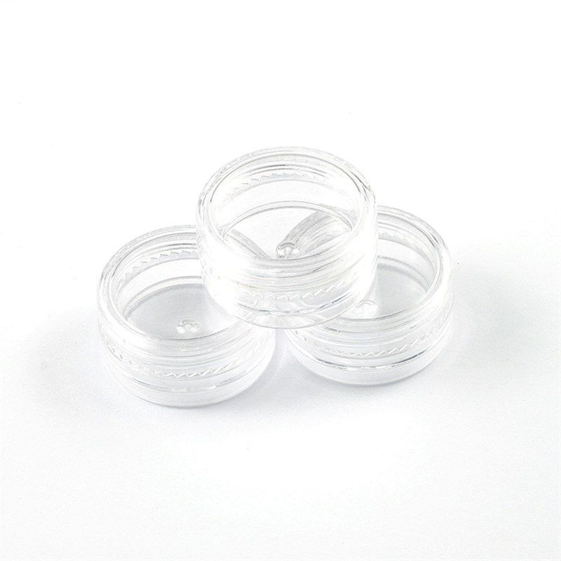 3g Nail Art Empty Bottle Transparent Diamond Steel Bead Glit