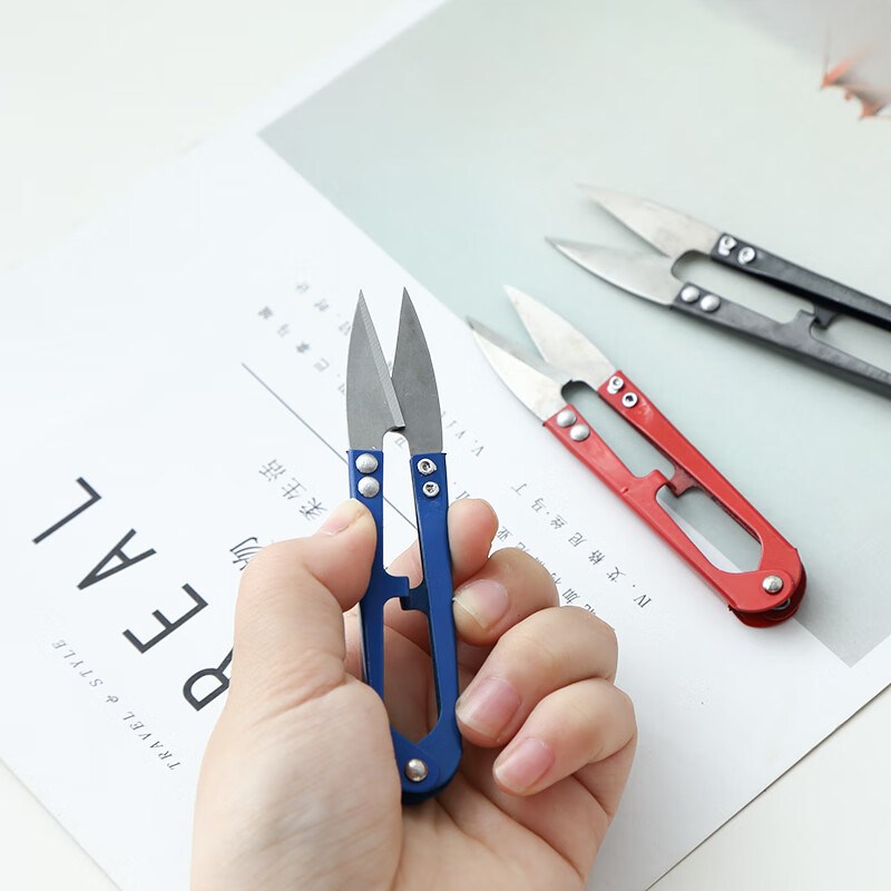 Cross Stitch Scissors Ushaped Tailors Special Colorful Sewin