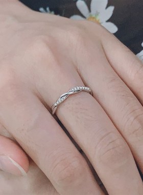 Engagement Rings for Women European Style Zirconia with Plat