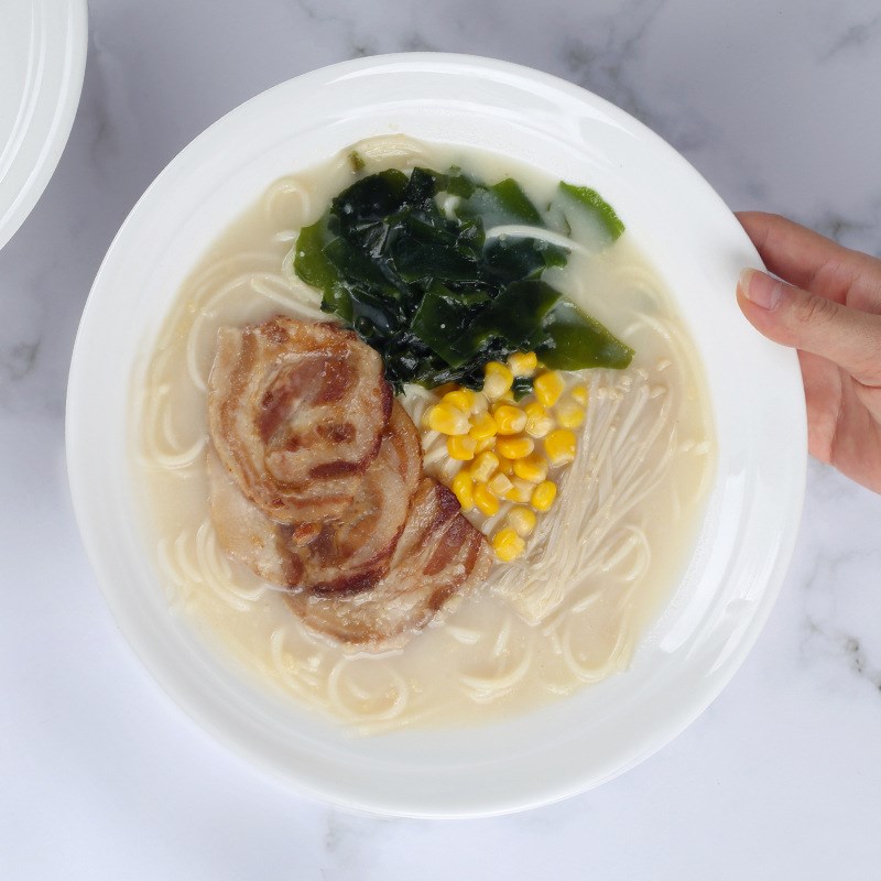 Ceramic Ramen Bowl Large Soup Bowl Japanese Style Home Bowl