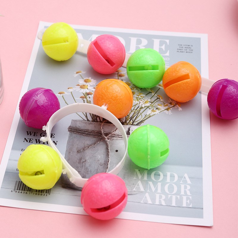Wrist Bells Kids Dance Shakers Baby Rattles Plastic Bracelet