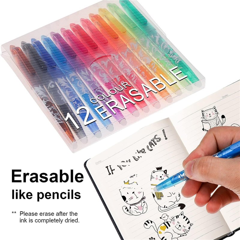 Erasable Gel Pen Magic Friction Pen Heat Sensitive Erasable