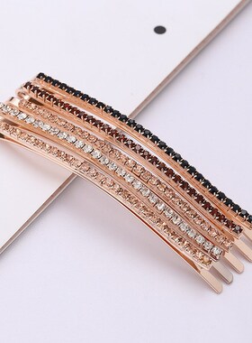Multicolor Hairpin Set Diamond Hairpin Straight Hairpin for