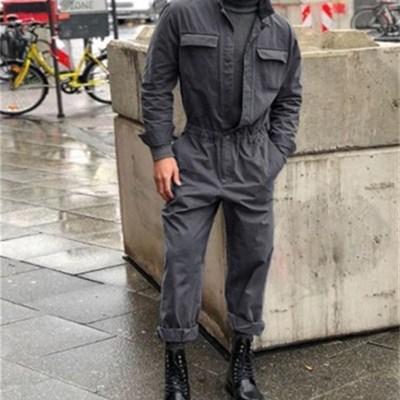 Winter Casual Fashion Mens Solid Color Tops Long Sleeves Loo