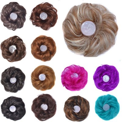 Matte HighTemp Silk Bun Hairpiece Wig Hair Ring for WomenMat