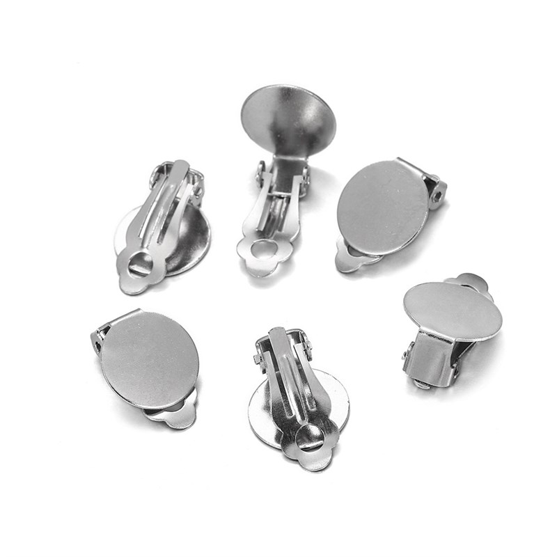 DIY Jewelry Findings 814mm Stainless Steel Frog Clip Tray Ea