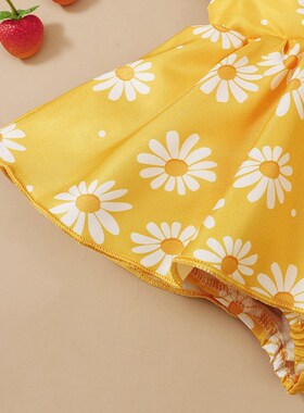 SpringAutumn Romper for Girls 2025 EuropeanAmerican Fashion