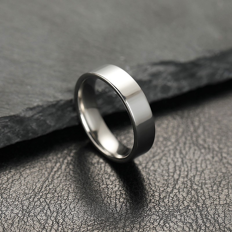 Output Stainless steel ring jewelry 6mm inner sphere outer f