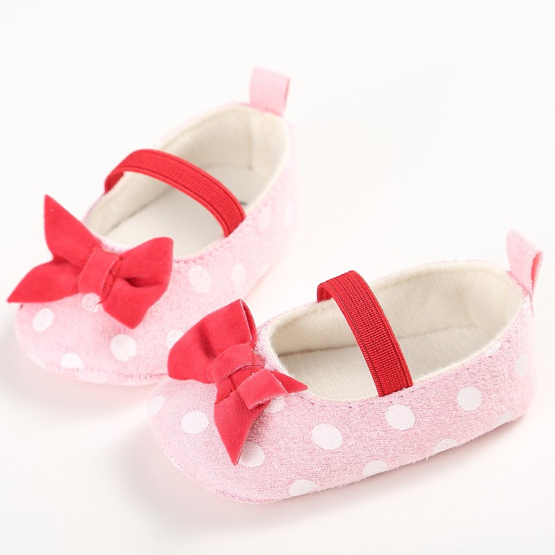 Baby Shoes SpringSummerAutumn Princess Shoes Bow Dot Infant