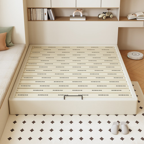 全实木-热销⭕落地静音床-可定制