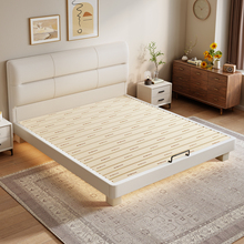 纯实木床静音齐边省空间薄床头悬浮床可定制飘窗拼接床排骨架床架