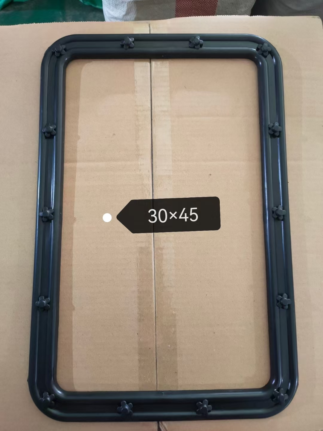 棉门帘窗户框门帘塑料窗口保温门帘透视窗口棉门帘专用塑料窗框子