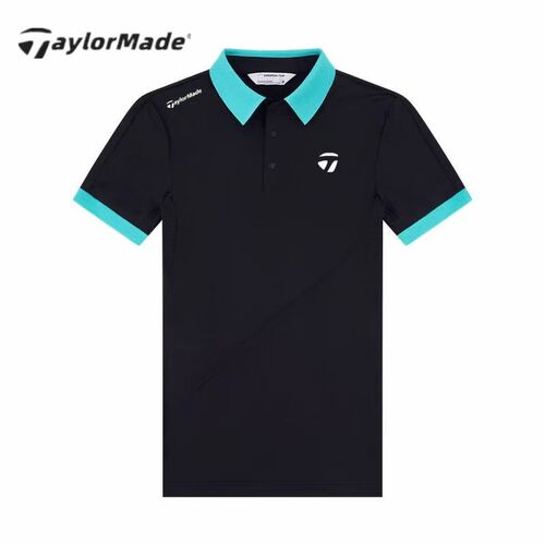 新款aylorMade泰勒梅高尔夫男装短袖25夏轻T恤高弹透气防晒POLO衫