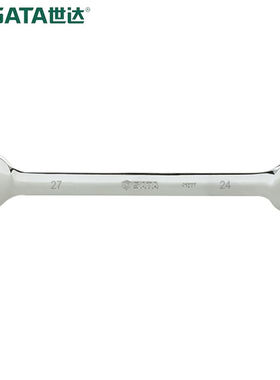 世达（SATA）41212全抛光双开口扳手24x27MM41212全抛光双开口扳