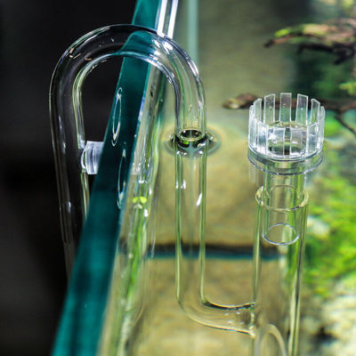 派楚过滤器玻璃除油膜进水管滤桶喇叭出水管出水口鱼缸过滤进出水