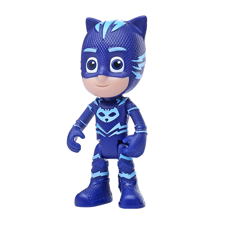 睡衣小英雄（PJMasks）蒙面睡衣侠玩具套装声光人偶惯性滑滑车可