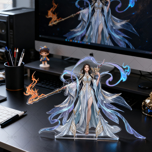 遮天周边叶凡姬紫月安妙依狠人大帝黑皇姚曦亚克力立牌动漫立牌