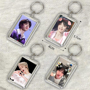 刘耀文钥匙扣亚克力钥匙扣书包挂件钥匙挂件便携钥匙扣行李箱挂件