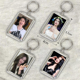 白鹿钥匙扣亚克力钥匙扣吊坠书包挂件钥匙挂件行李箱挂件挂链