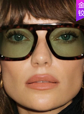 英国chrry koop单梁太阳镜飞行员欧美新款个性简约太阳眼镜百搭