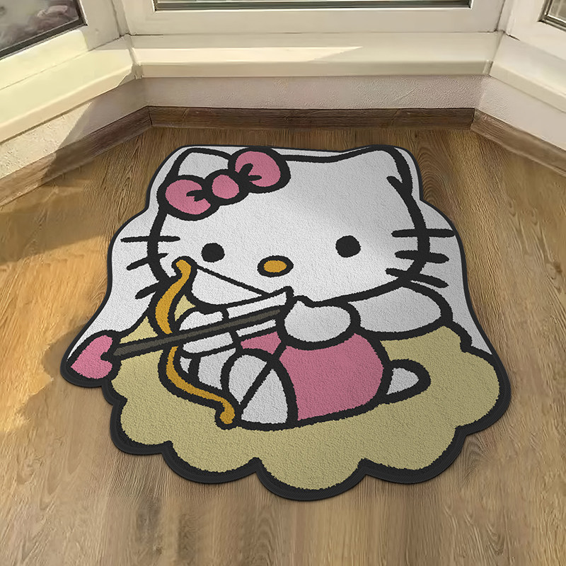 hellokitty地毯可爱卫生间门口吸水地垫子家用卧室卫浴防滑脚垫