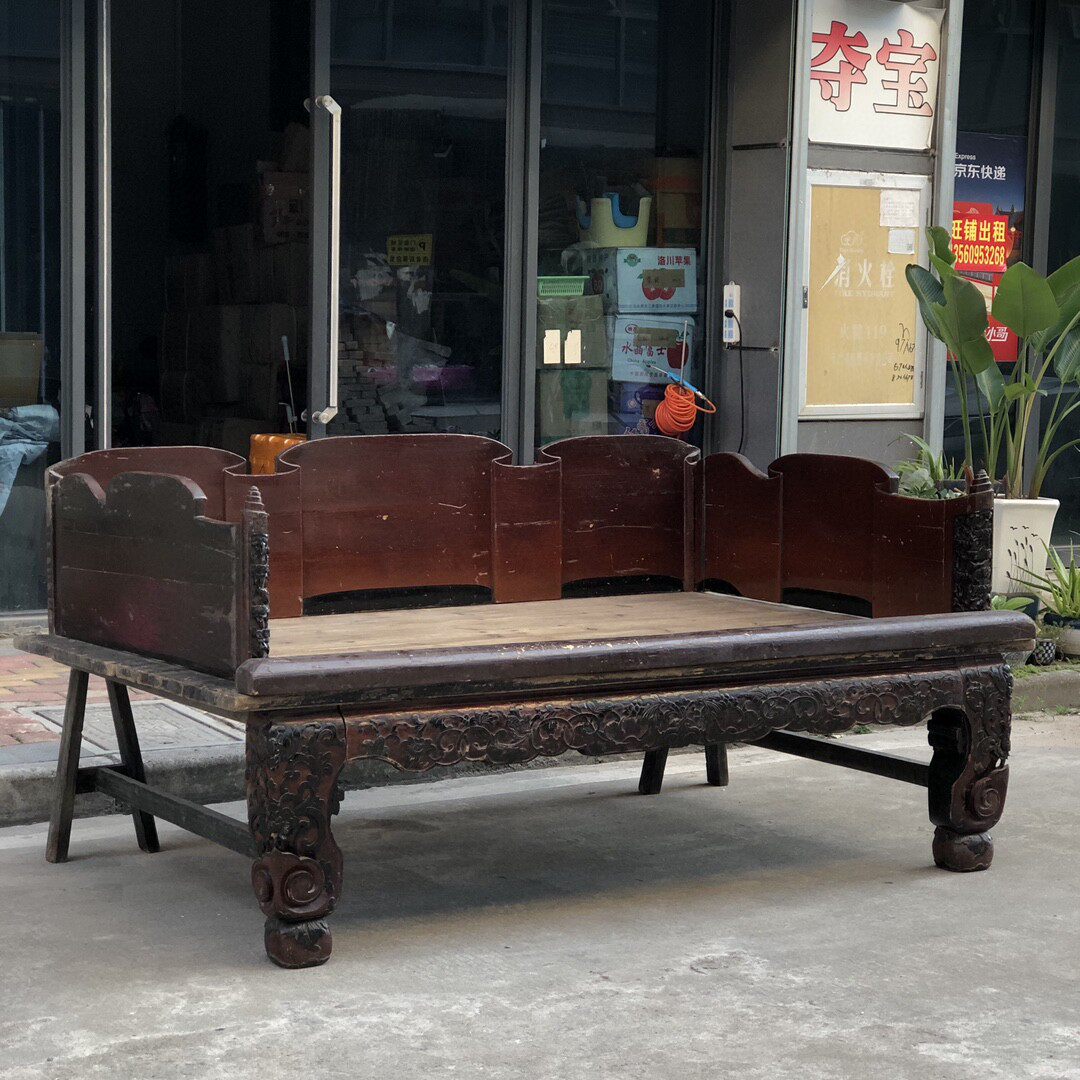 A古董老家具 包真包老民国清代纯手工制作床椅柜桌茶室摆设送老外