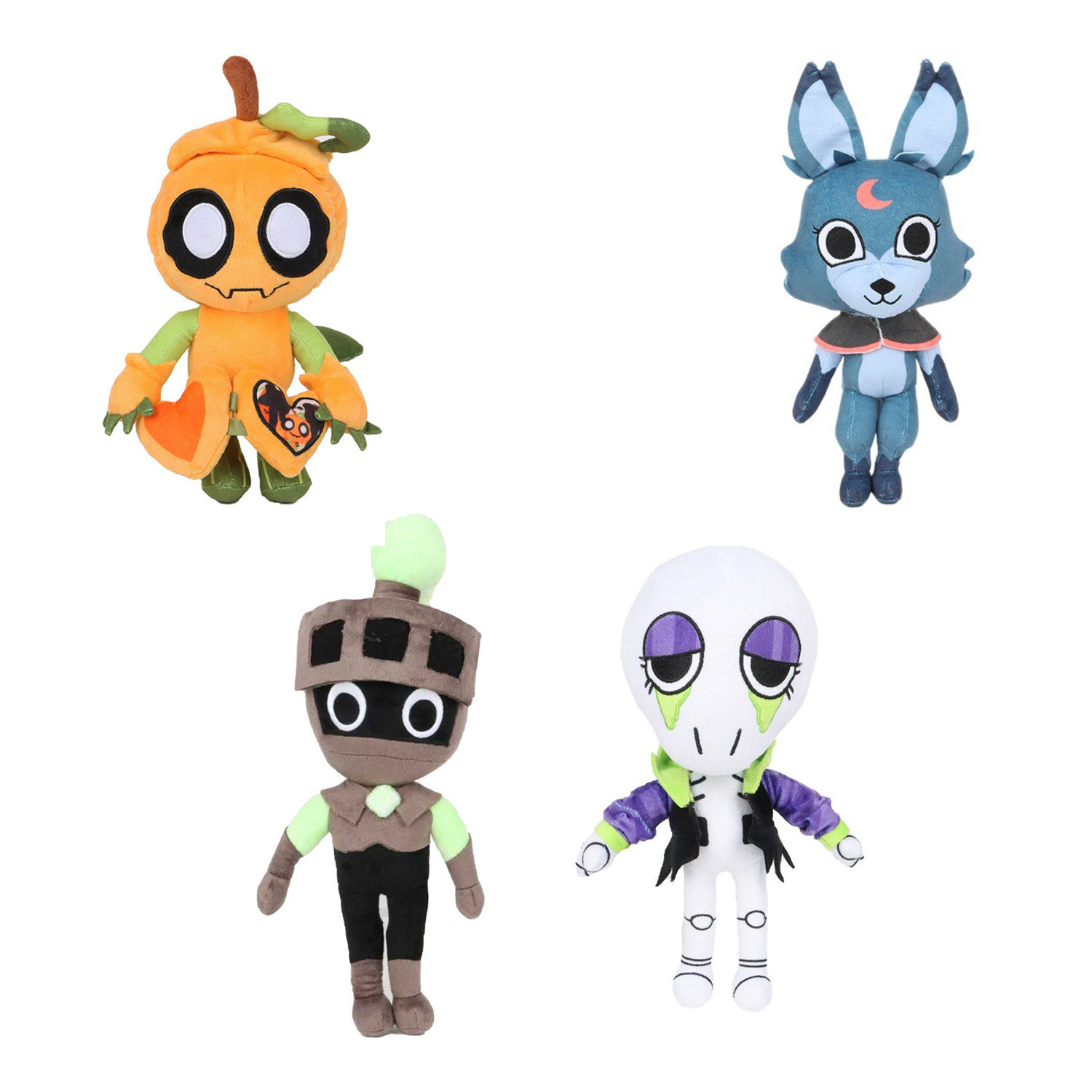 跨境新品Dandy's World Plush Gourdy丹迪的世界南瓜毛绒公仔