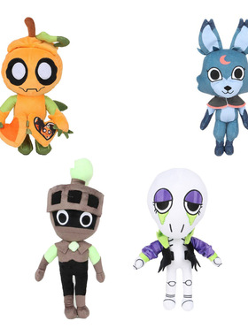 跨境新品Dandy's World Plush Gourdy丹迪的世界南瓜毛绒公仔