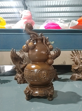 大展宏图招财老鹰摆件前台老板办公室桌装饰品公司开业商务送礼品