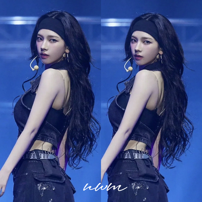 柳智敏同款黑色发带运动健身头带