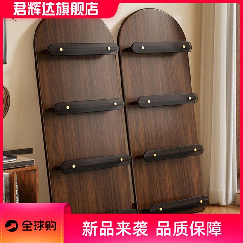 书刊展示架家用落地靠墙杂志绘本收纳架简约亚克力CD黑胶唱片置物