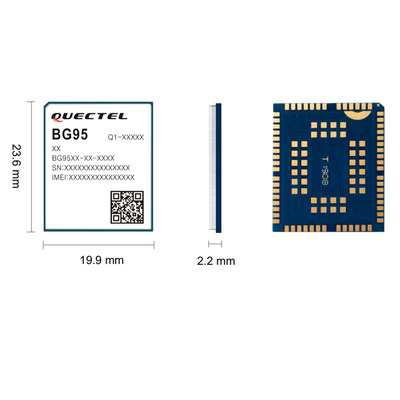 移远BG95M2LA-64-SGNS WIFI模块 高通芯片 全球频段 CATM1&NB2