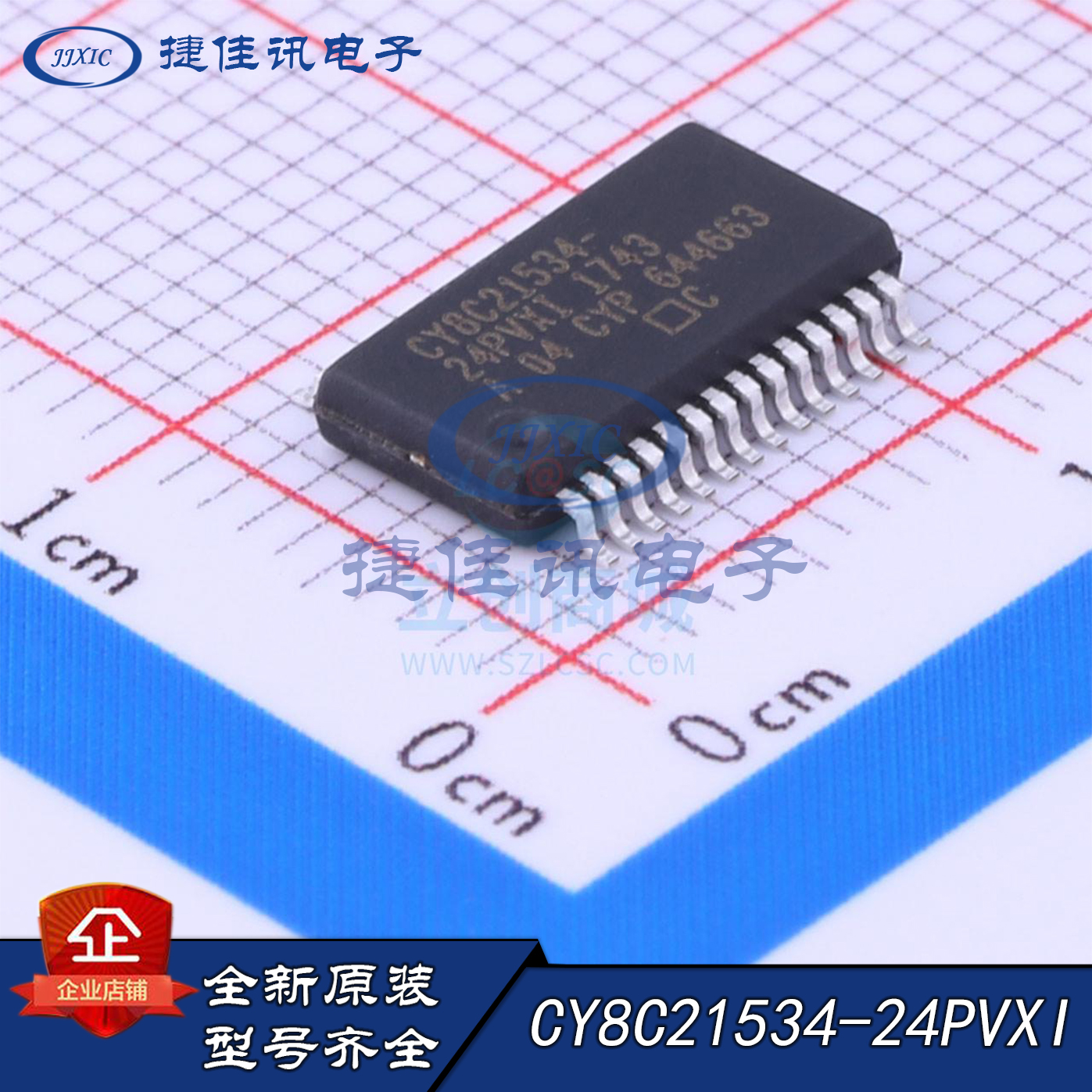 CY8C21534-24PVXI CYPRESS(赛普拉斯) SSOP-28 微控制器MCU芯片