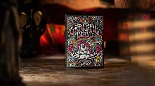 野猪校长美国进口T11Grateful Dead感恩而死魔术花切收藏扑克纸牌