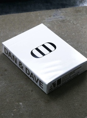 野猪校长a1 anyone DD联名 白色 花切扑克 全球限量 绝版正品