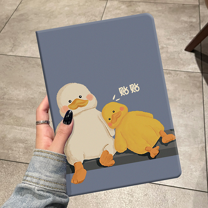 鸭子iPad保护套防摔硅胶软壳