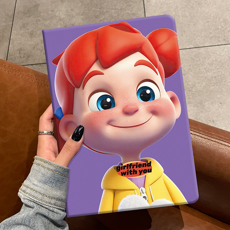 女孩iPad保护套防摔硅胶软壳