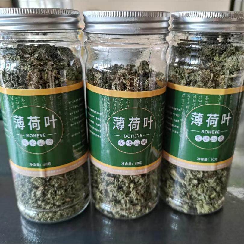 薄荷叶泡水新鲜薄荷茶干薄荷叶茶食用清凉可搭配胎菊柠檬片多包装
