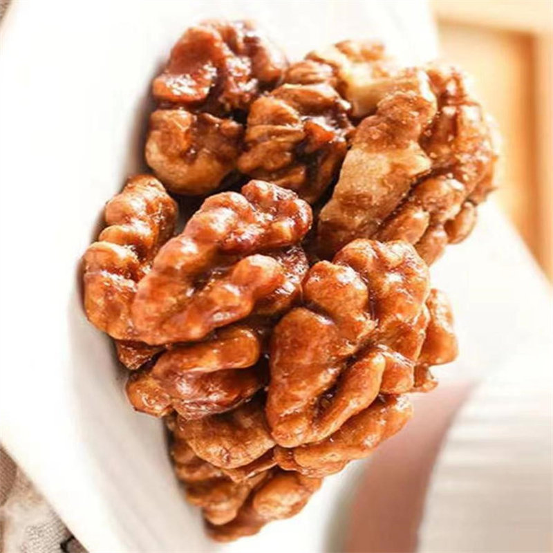 【抢】【新货】琥珀核桃仁500g1斤蜂蜜味坚果 干果仁休闲零